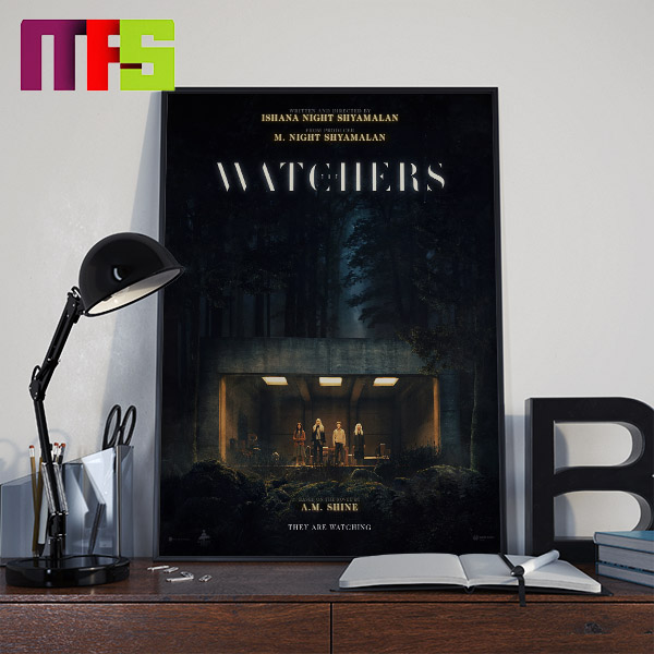 First Poster For Ishana Night Shyamalan The Watchers Home Decor Poster Canvas